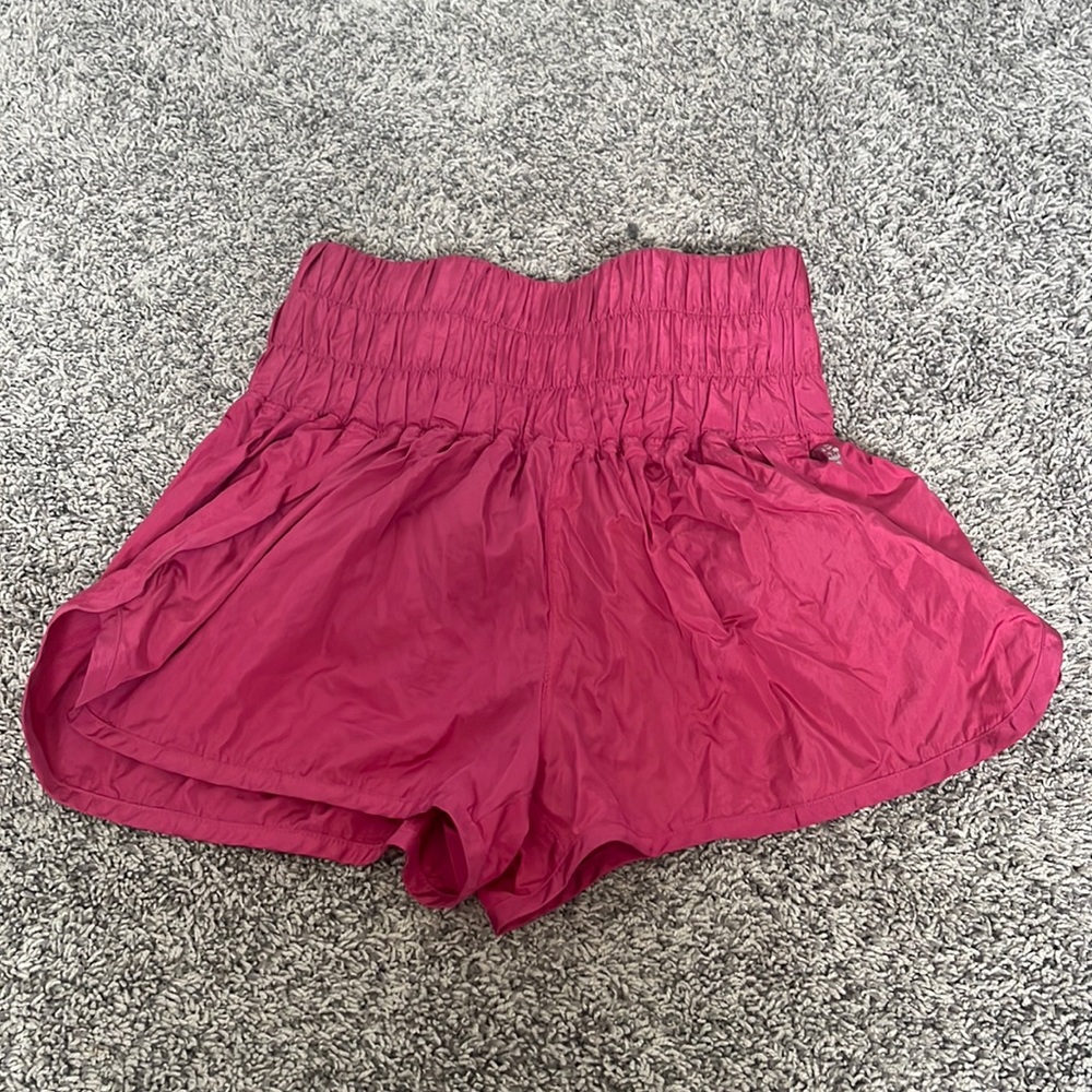 pink free people shorts